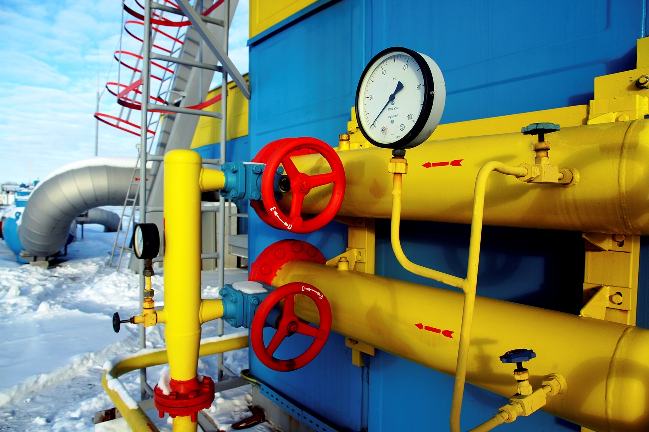 Запасы газа в ПХГ Украины сократились на 1 млрд куб м