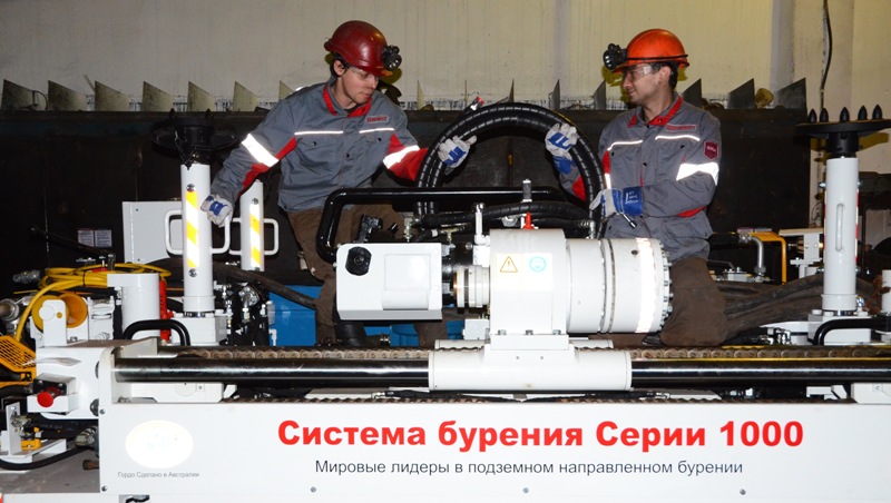 Дегазацию угольных пластов на «Краснодонугле» будут проводить с помощью уникального австралийского станка (фото)