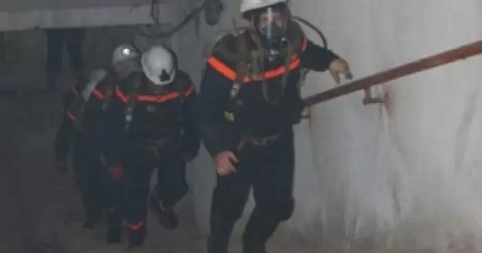 На шахте в Донецкой области ликвидируют задымление