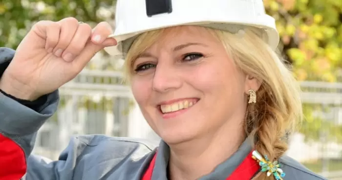 Сотрудница Краснодонугля получила титул Мисс угольной промышленности Украины