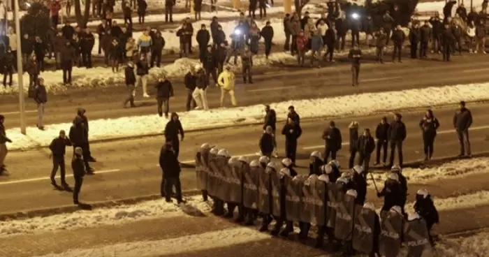 В Польше протестуют шахтеры дошло до столкновений с полицией
