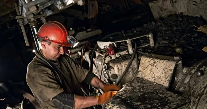 Шахтеры Украины увеличили добычу угля 