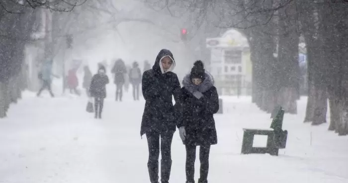 Прогноз погоды на 14 января снегопады будут продолжаться в Украине