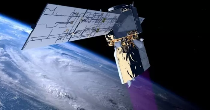Искусственный спутник направляется к Земле зоны возможного упадка обломков